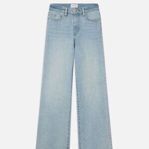 FRAME Denim Jeans - Le Slim Palazzo - Blue Springs